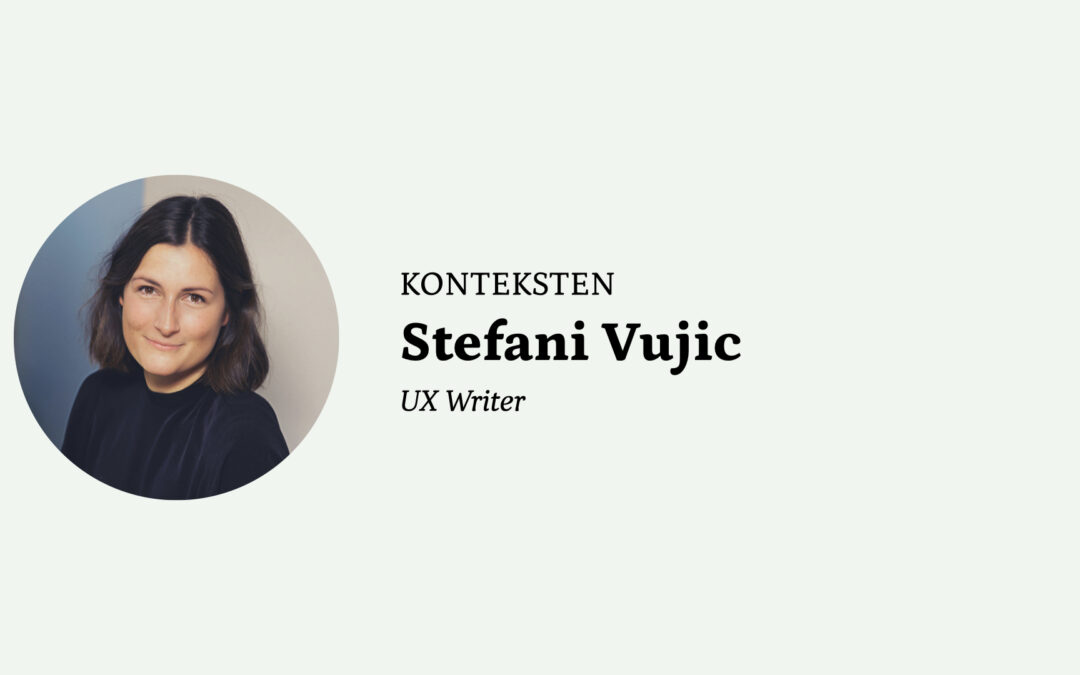 Konteksten med Stefani Vujic